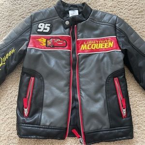Lighting Mcqueen jacket boy size 5/6 Gently used